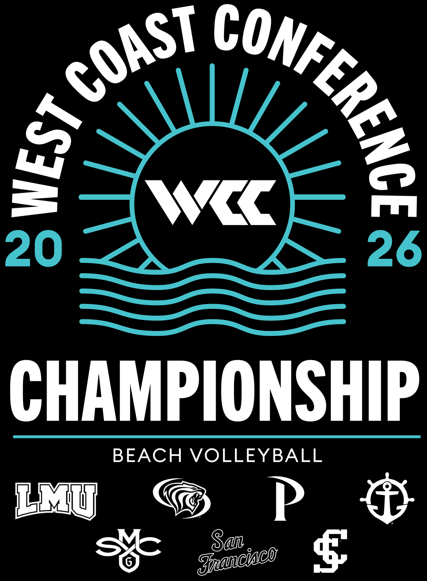 Beach Volleyball Championships Event T-Shirt