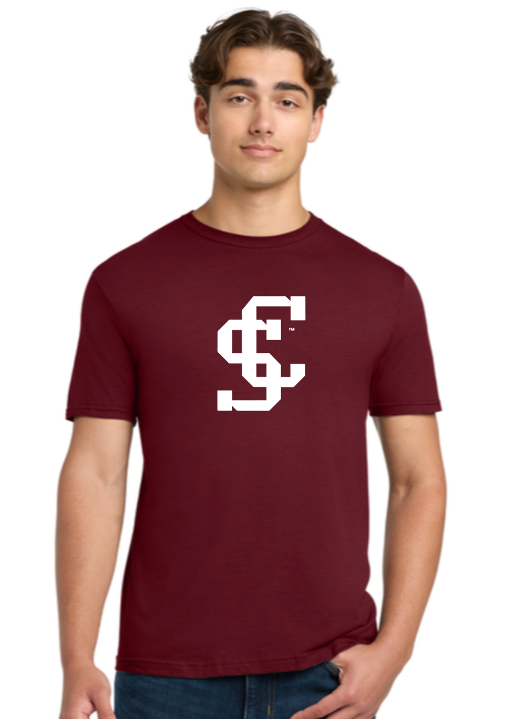 SANTA CLARA: Basketball T-shirt